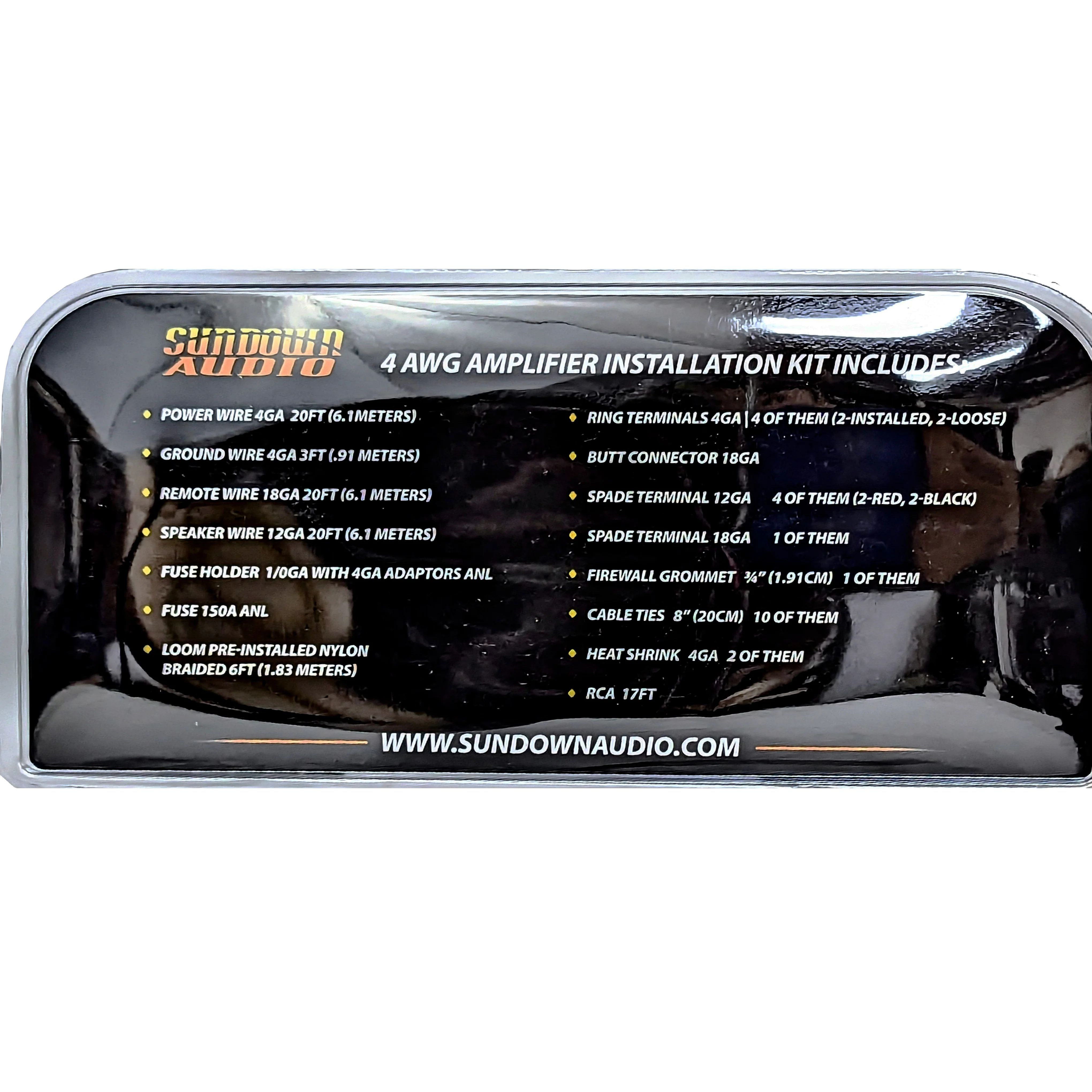 Sundown Audio 4G OFC Amp Kit