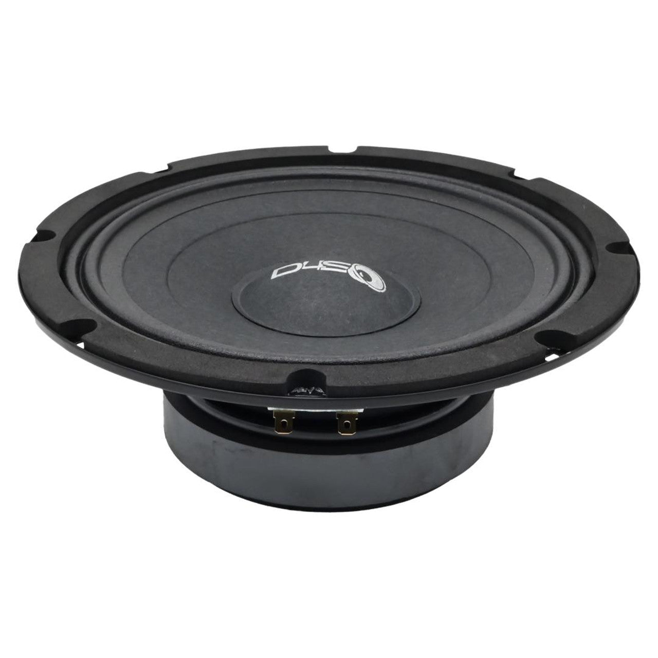 DOWN4SOUND D4S-SF808 - 8" Shallow Mount Midrange Speaker - 110W RMS, 8 Ohm High-Performance Audio Driver