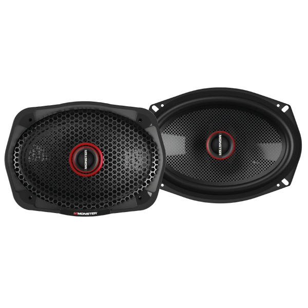 Monster MS692C 6×9″ 2-Way Coaxial Speakers (Pair)