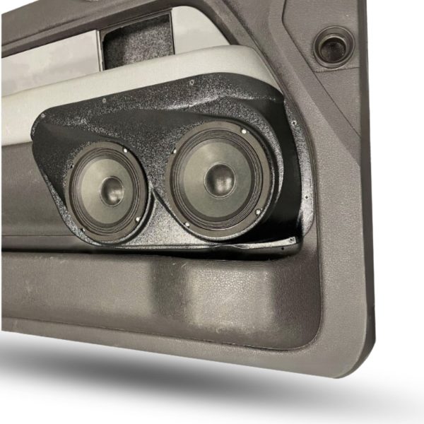 Custom Speaker Pods Dual 6.5″ Speaker Pods for the Front Door of a 09-14 Ford F-150