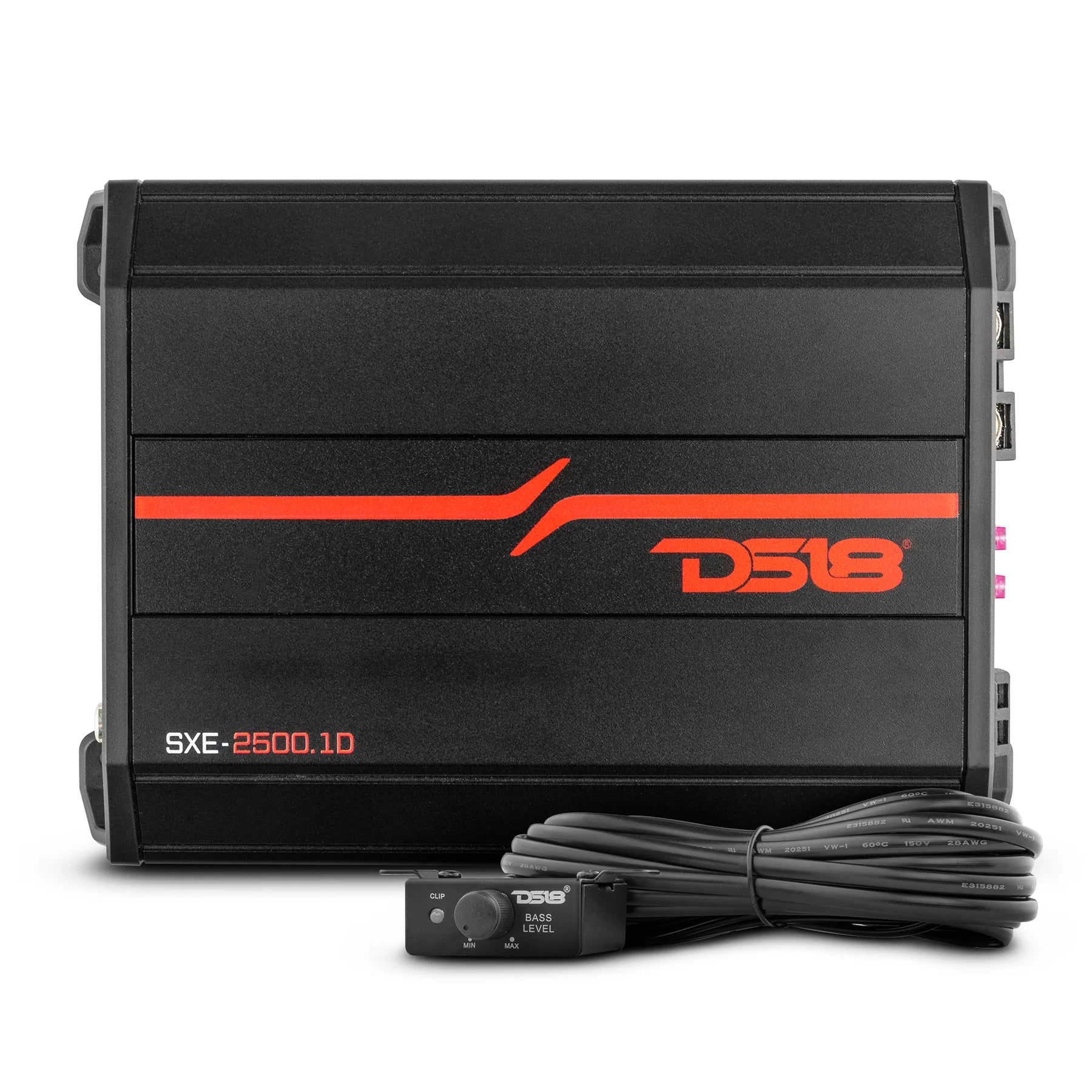DS18 SXE-2500.1D Class D 1-Channel Amplifier 800 Watts Rms @ 1-Ohm
