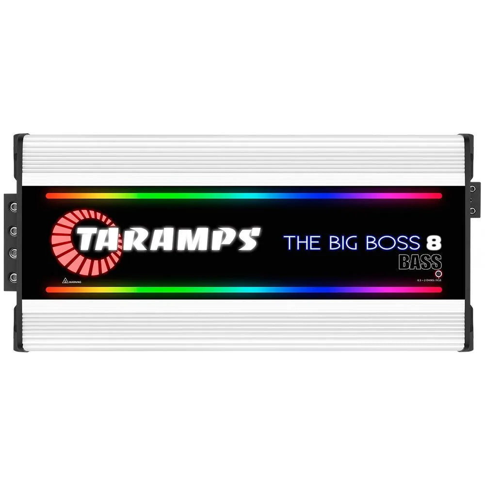 Taramps Big Boss 8 | 8000W RMS Monoblock Amplifier 0.5-Ohm~2-Ohm