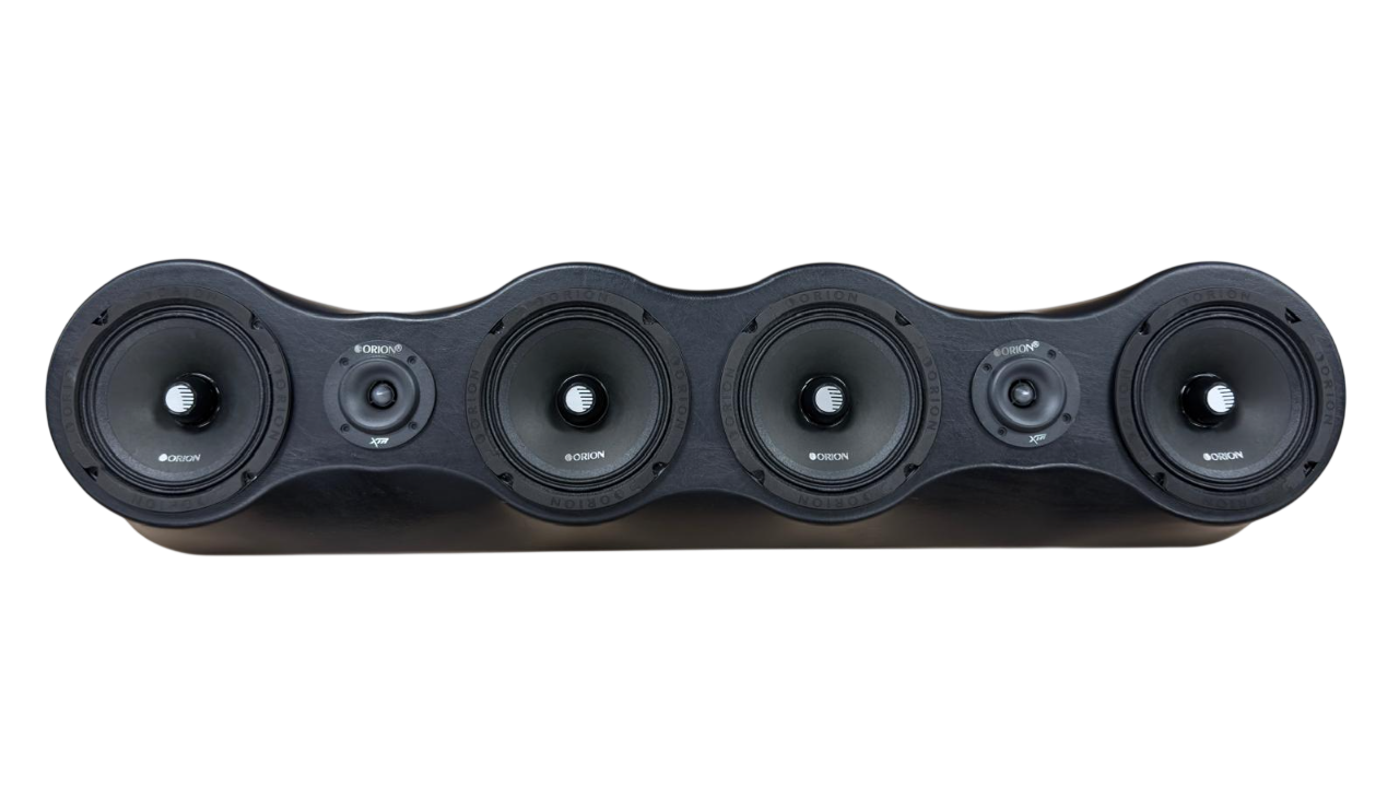 4) Orion CM654 250W & (2) XTW350NE Speaker Rack Bundle w/ Optional LE