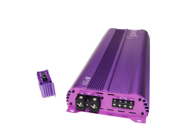 Down4Sound JP23 v1.5 ELITE PURPLE Class D 1-Channel Monoblock Car Amplifier 2300 Watts @ 1-Ohm