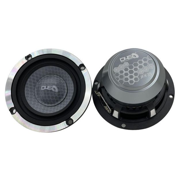 Down4Sound JFX35 3.5" 100W RMS Coaxial Speakers (Pair)