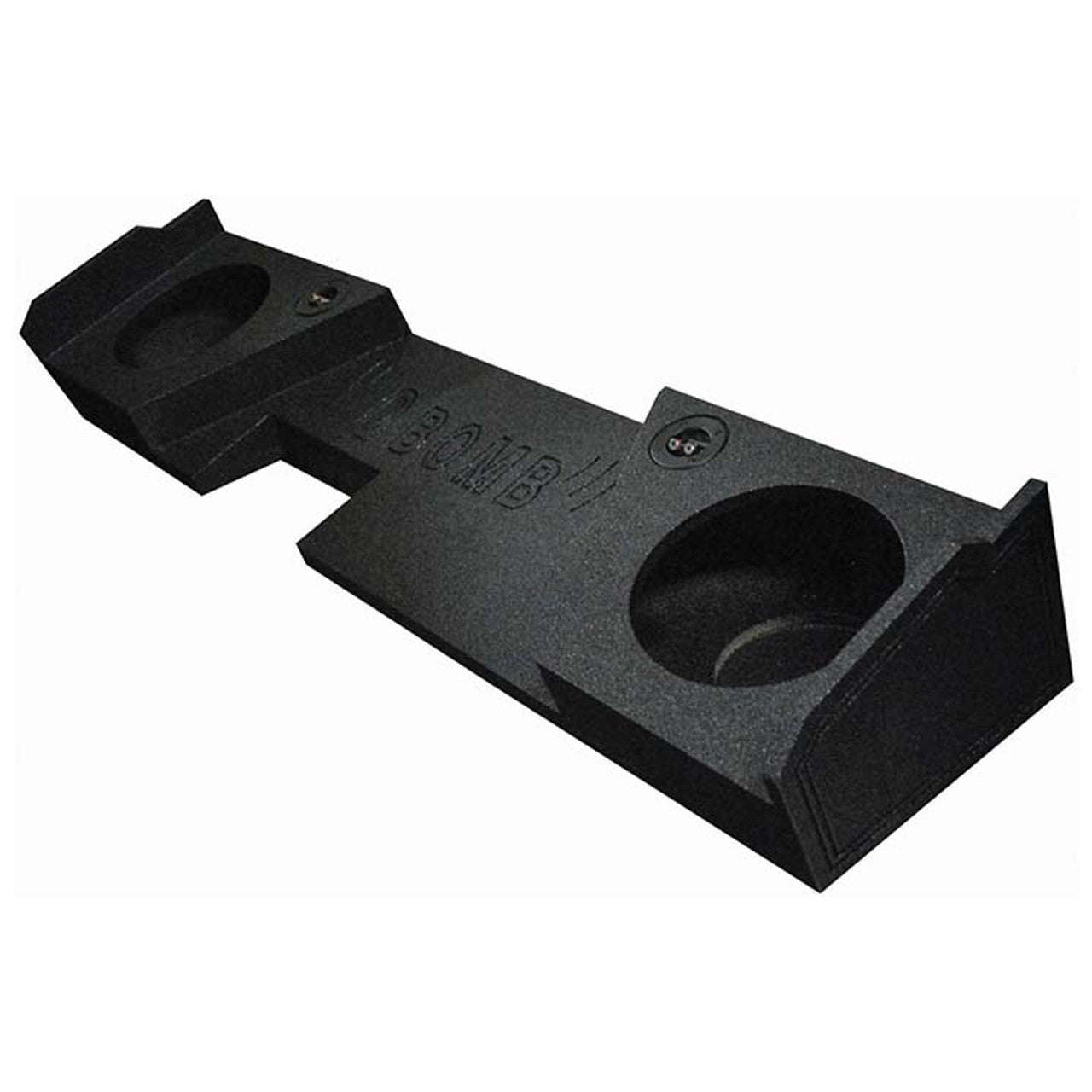 QPower QBGMC10 14DCAB Dual 10" Enclosure for GM/Chevy 14-Up Double Cab
