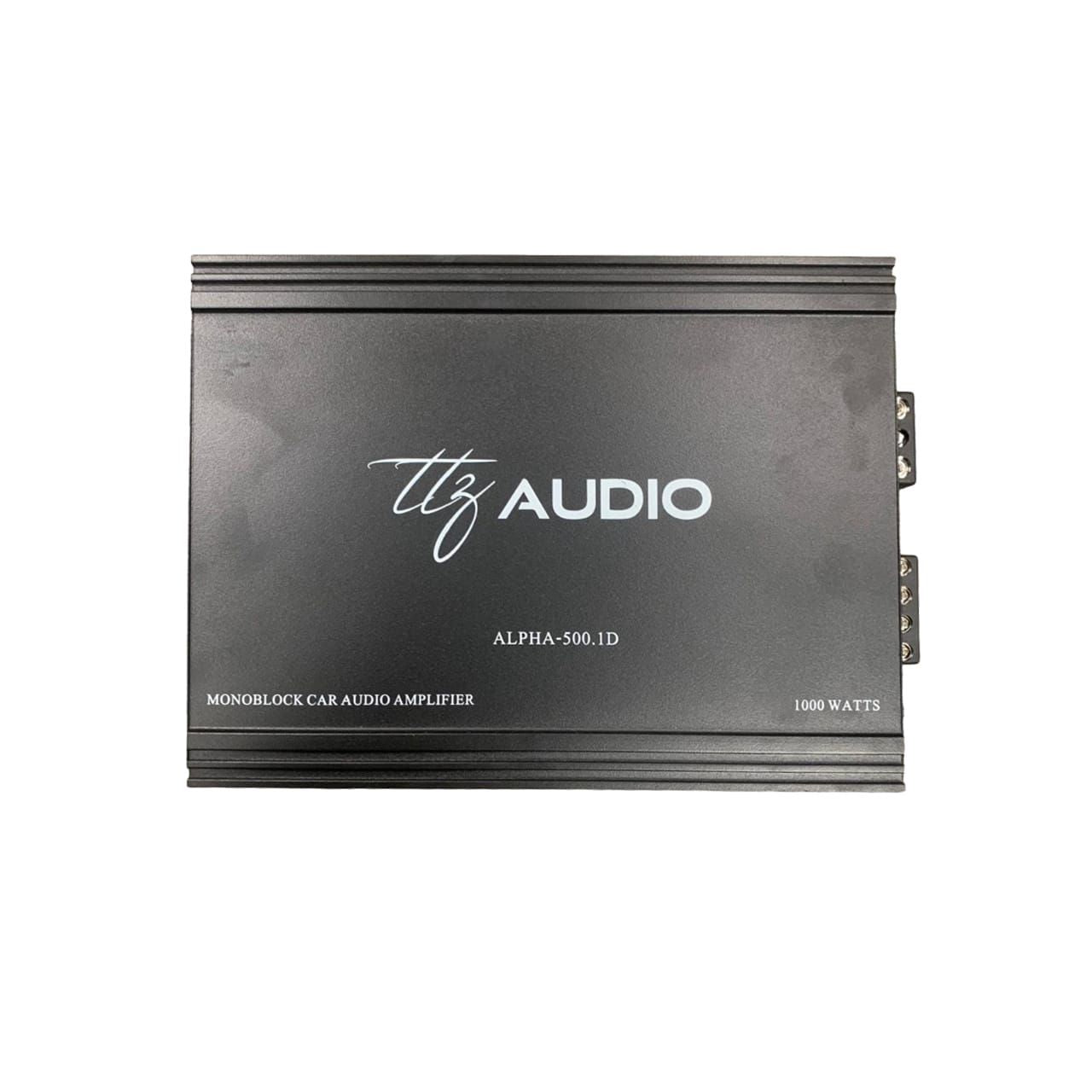 TTZ Audio Alpha-500.1D 500W RMS Monoblock Amplifier