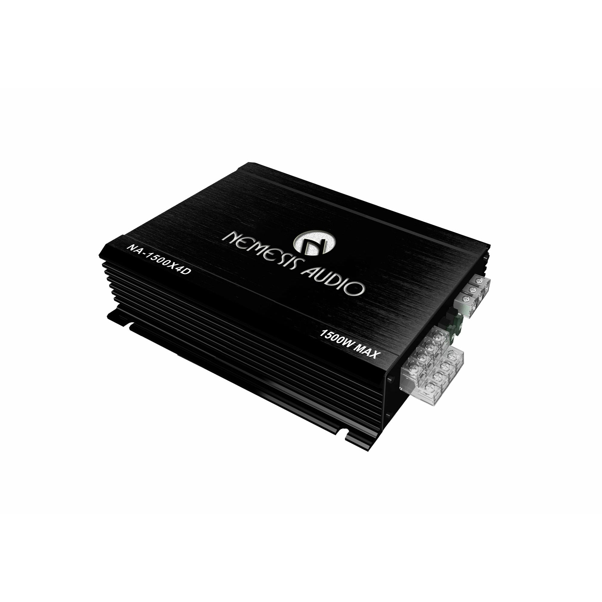 Nemesis Audio NA-1500X4D Class D 4-Channel Car Amplifier 1500 Watts Ma