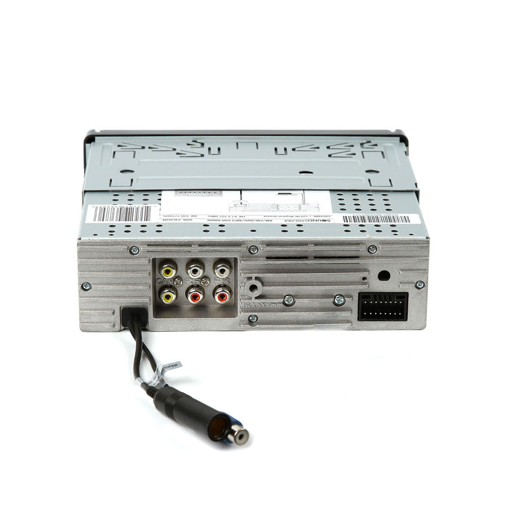 Soundstream VIR-7830B 7" Single-Din Motorized Flip Up Head Unit Digita