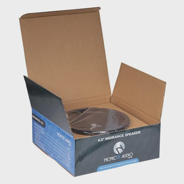 Nemesis Audio NEOPRO-6.5 | 6.5" 300W RMS Midrange Speaker 1.5" 150W RMS Voice Coil 4-Ohm