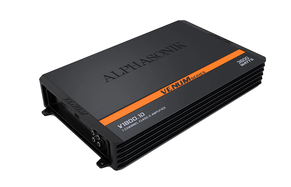 Alphasonik V1800.1D | 1800W RMS Monoblock Class D Amplifier