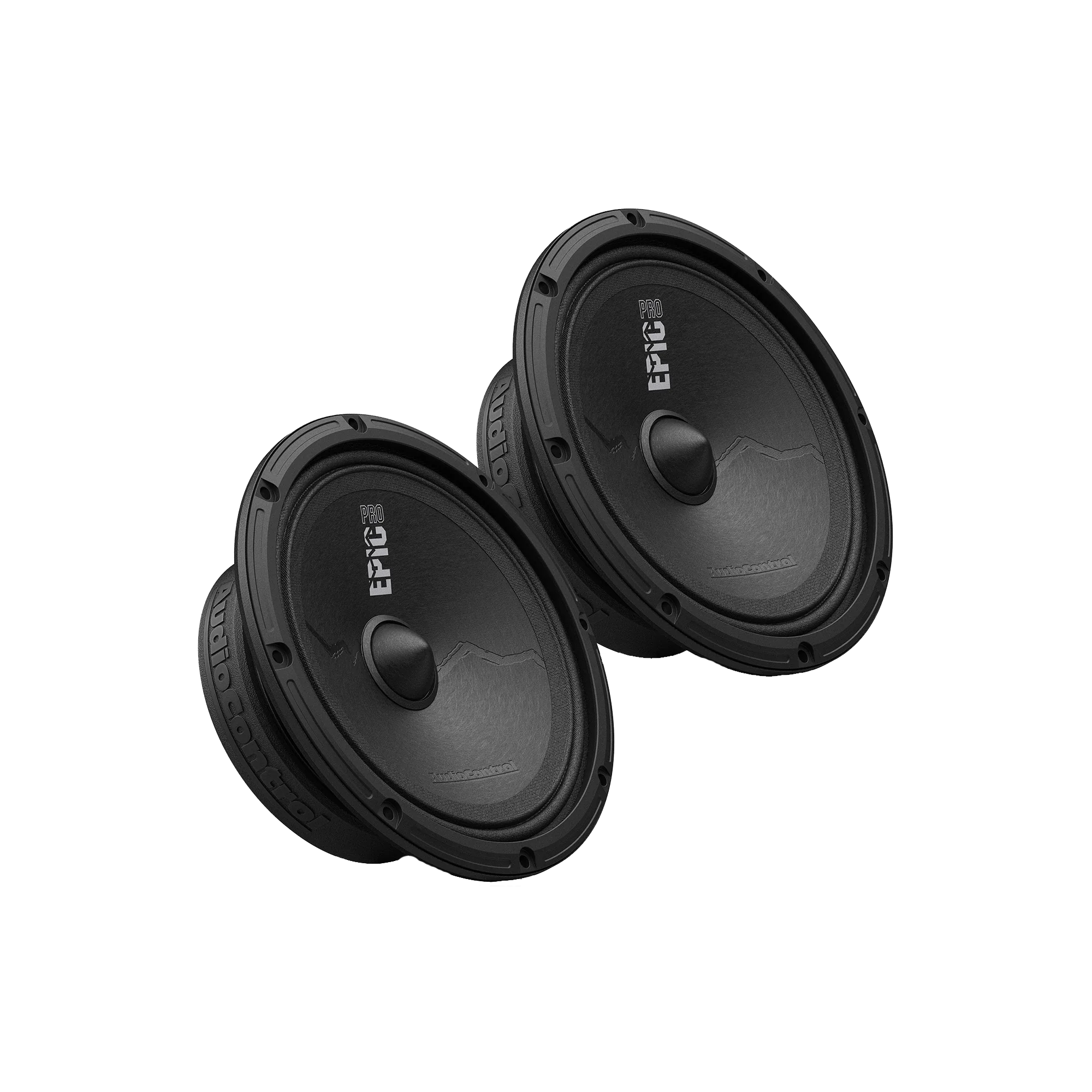 AudioControl EPICPRO6S 6.5" 200W RMS Slim Midrange Speakers (Pair)