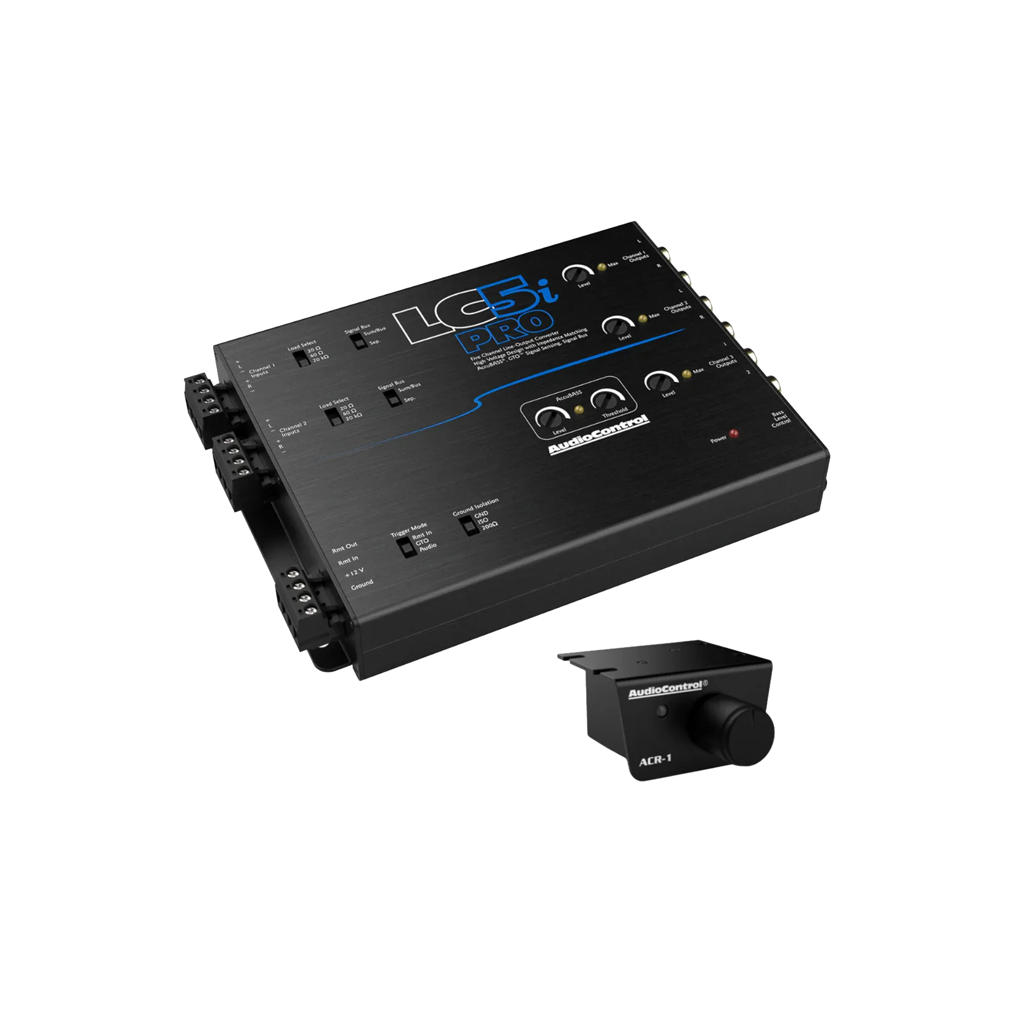 Audiocontrol LC5i PRO 5-Channel 400W Line Out Converter w/ Accubass & Remote