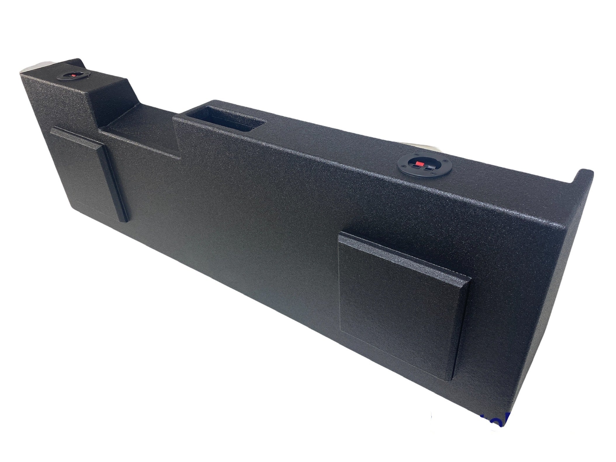 Dual 12" Down Fire Box for Chevy Silverado / GMC Sierra Crew Cab 19-25