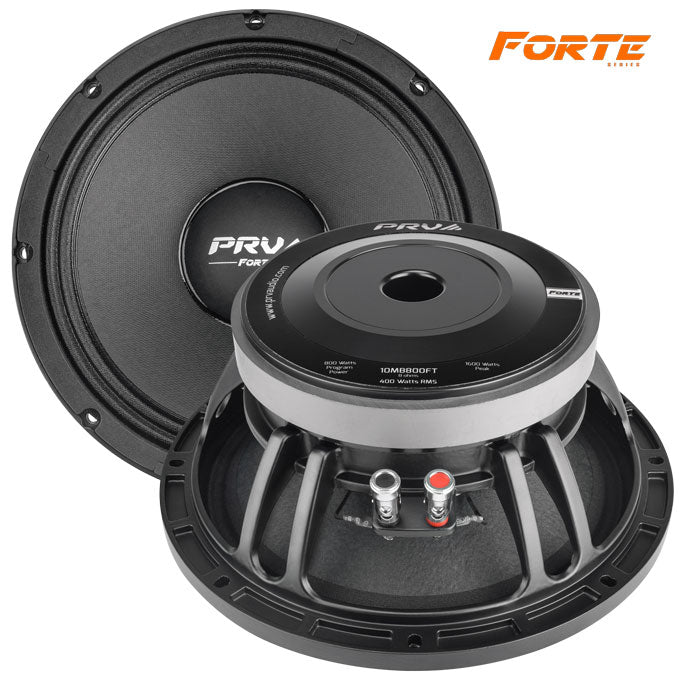 PRV Audio 10MB800FT 10" Midbass Loudspeaker 8-Ohm