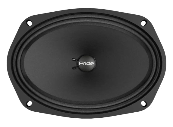 Pride Audio Ruby 69 6"x9" 100W RMS Midrange Speakers (Pair)