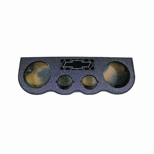 Dual 6.5" Speaker & Pro Tweeter Chevy Logo Mini Roof Rack Box