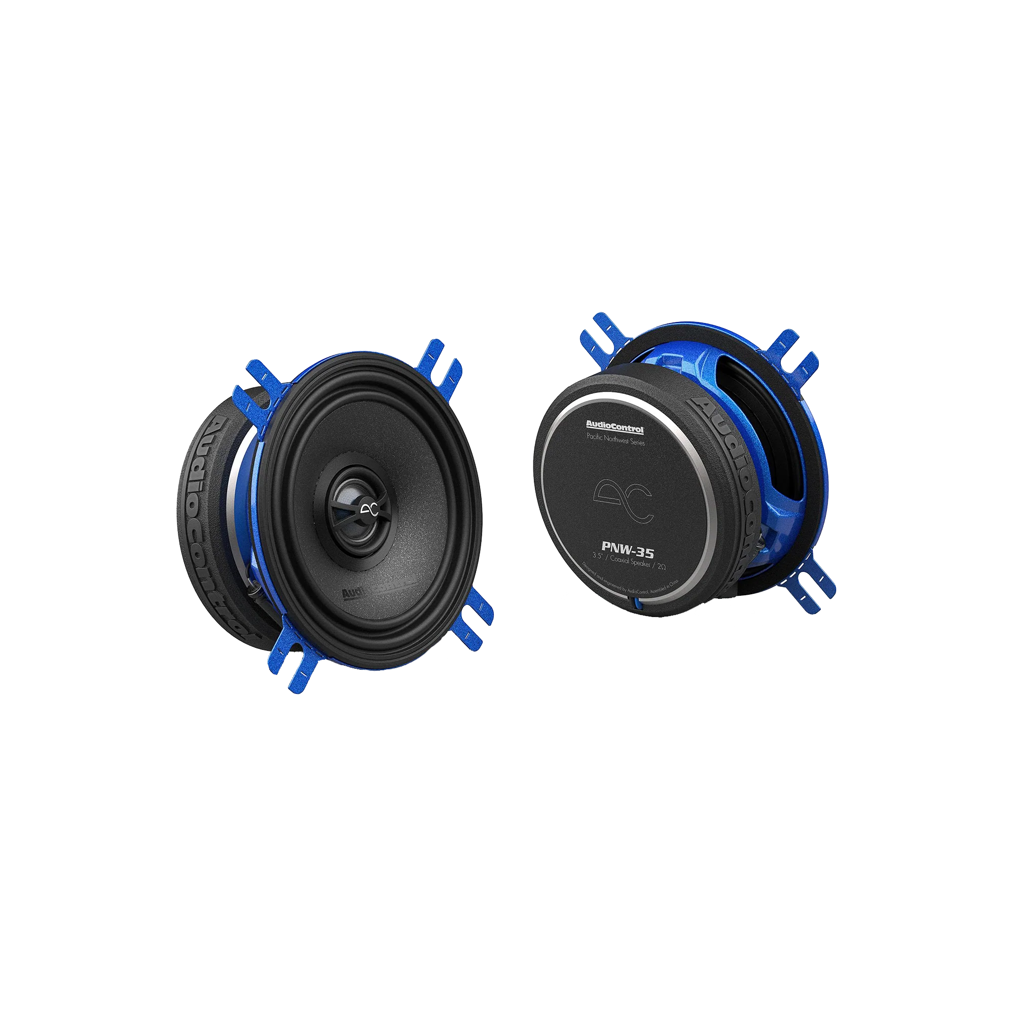 AudioControl PNW-35 | 3.5" 25W RMS Coaxial Speakers 2-Ohm (Pair)