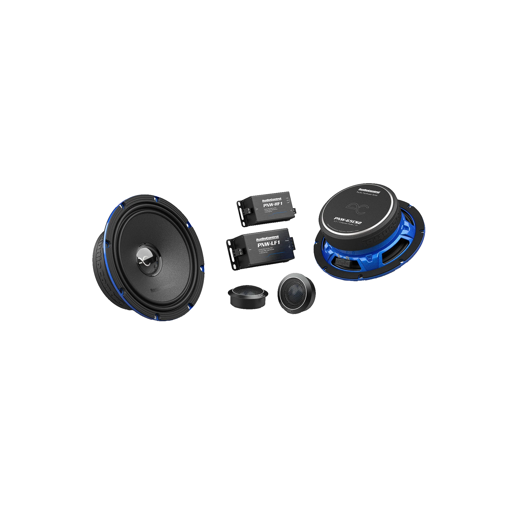 AudioControl PNW-65CS2 | 6.5" 100W RMS Component Speakers 3-Ohm (Pair)