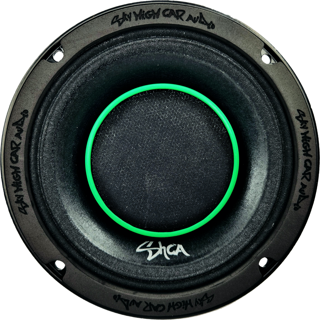 Sky High Car Audio SH-HD6.4E 6.5" 225W RMS Hybrid Midrange Coaxial Speaker 4-Ohm (Single)