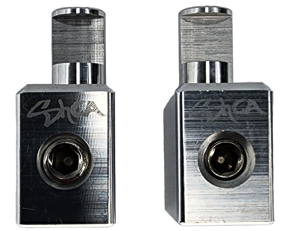 Sky High Car Audio Dual 1/0 AWG to Single 1/0 Amp Input Reducers (Pair)