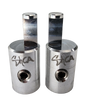 Sky High Car Audio 1/0 to 4 Gauge Amp Input Reducers (Pair)