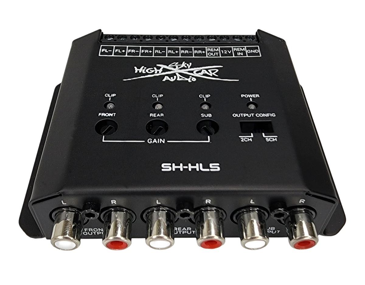 Sky High Car Audio SHCA-SH-HL5 | 5-Channel Hi To Low Converter