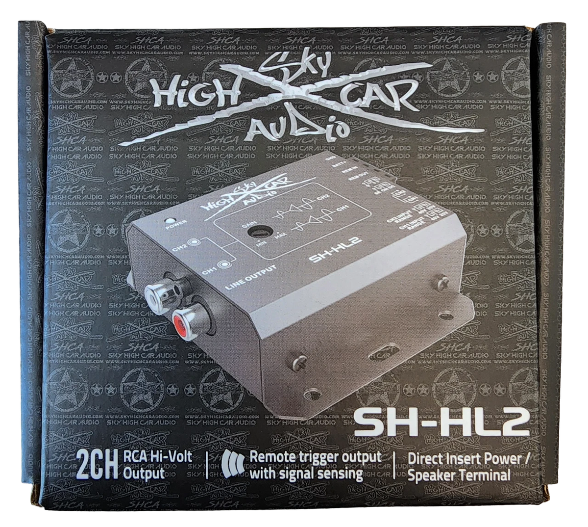 Sky High Car Audio SHCA-SH-HL2 | 2-Channel Hi To Low Converter