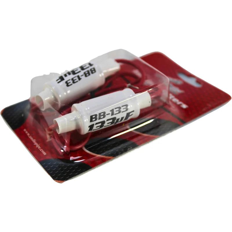 Audiopipe BB-133 | 300 Hz 4-Ohm In-line Noise Filter Bass Blocker (Pair)