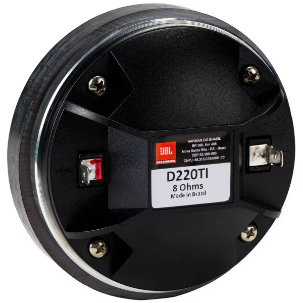 JBL Selenium D220Ti 1" Titanium Horn Driver 8 Ohm 1-3/8"-18