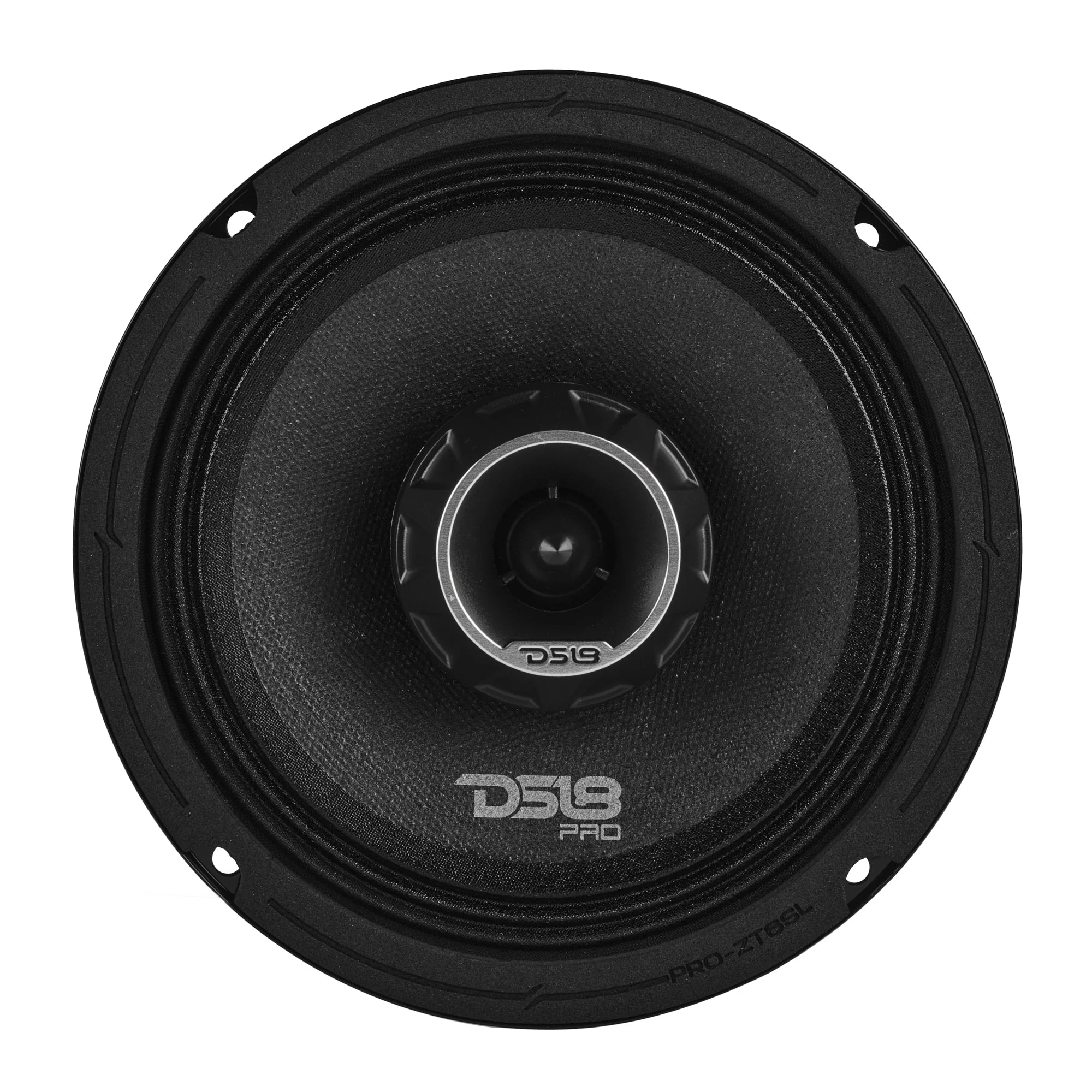 DS18 PRO-ZT6SL 6.5" 200W RMS Slim Coaxial Midrange Speaker  Built-in Bullet Tweeter (Single)