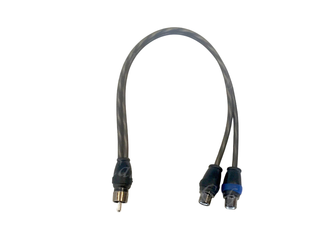 Sky High Car Audio Twisted RCA Y Splitter