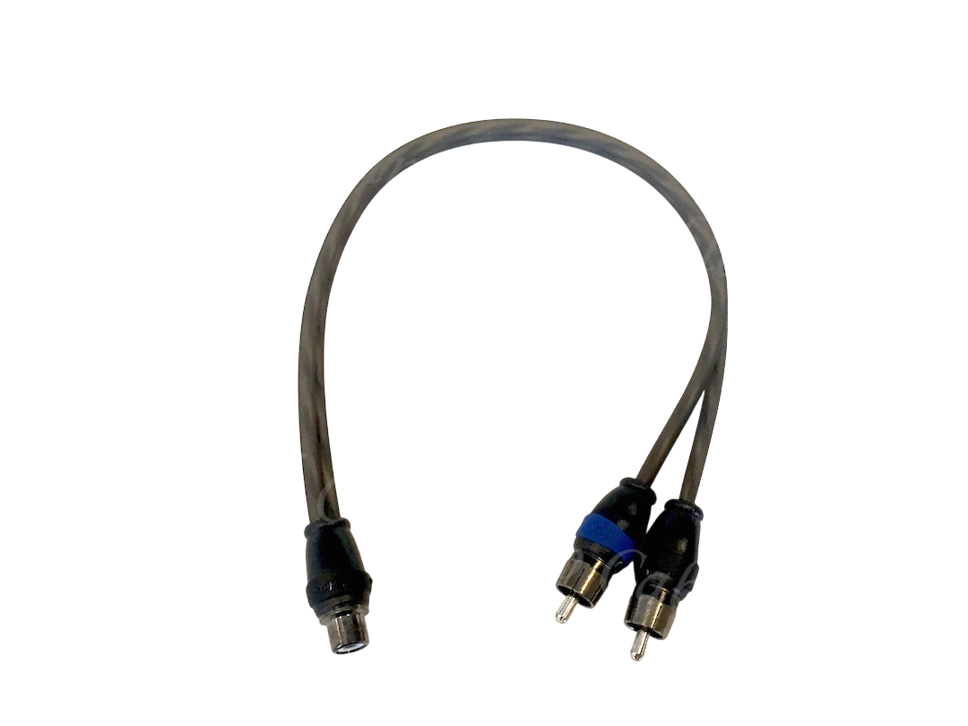 Sky High Car Audio Twisted RCA Y Splitter