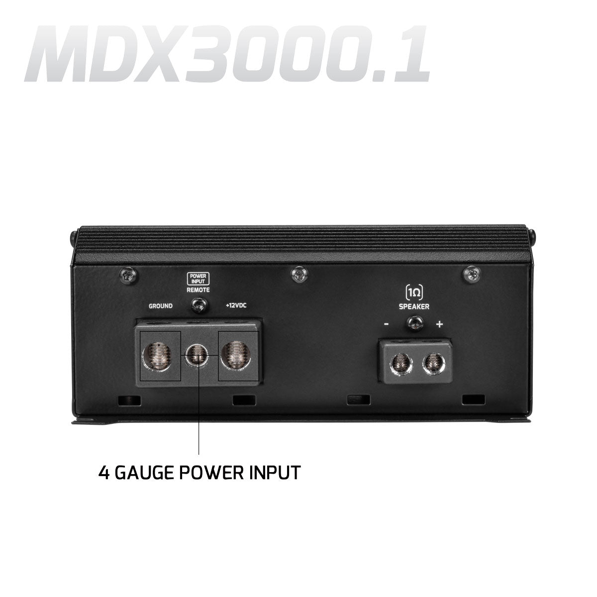 PRV Audio MDX3000.1 | 3000W RMS Full Range Monoblock Amplifier 1-Ohm