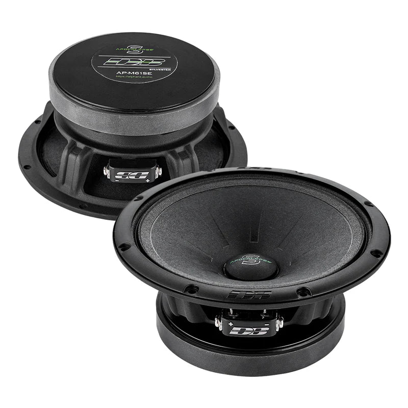 Open Box Deaf Bonce Apocalypse AP-M61SE 6.5" 130W RMS Sylvester Midrange Speakers (Pair)