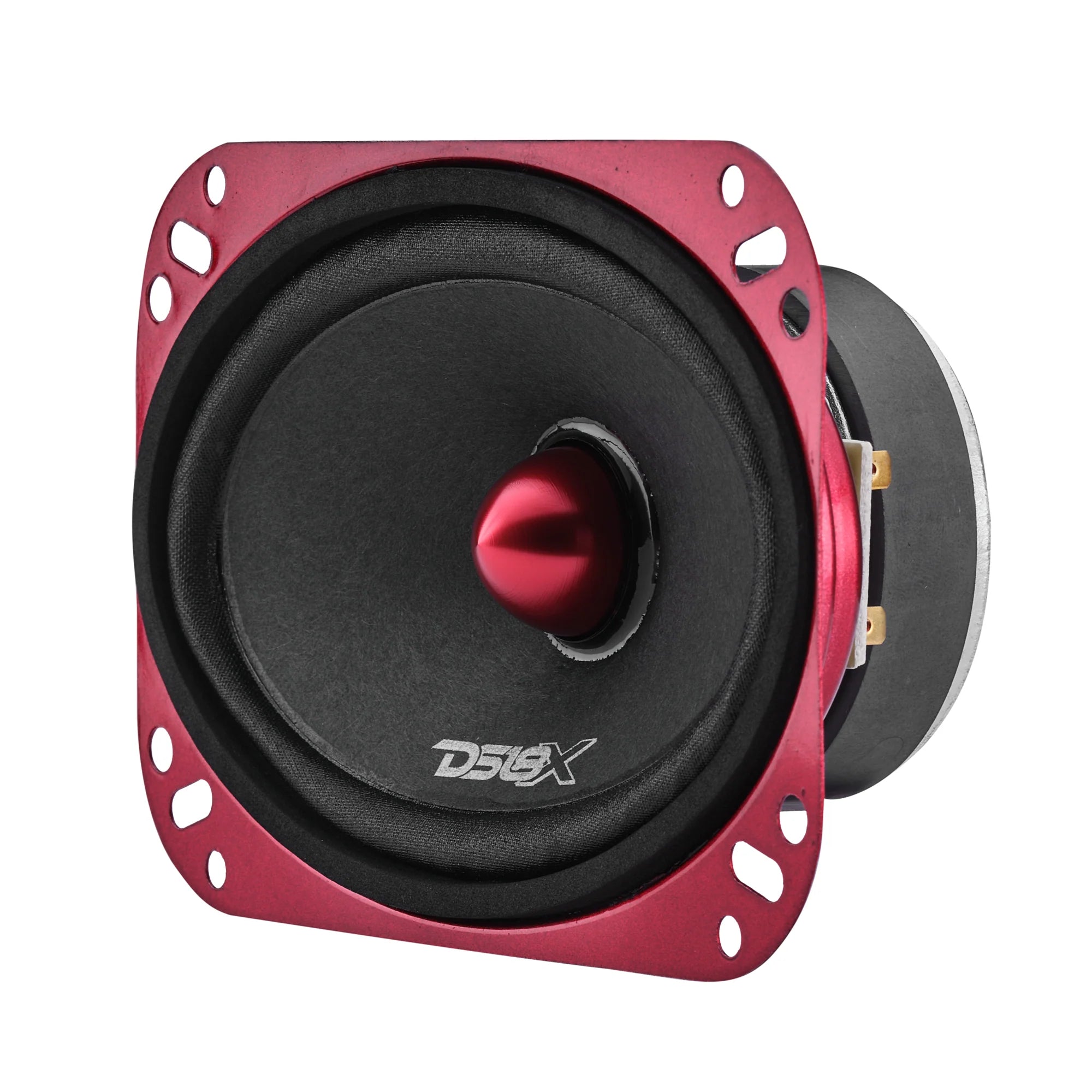 Midrange DS18 PRO-X4.4BMSL – Diffusore Auto Da 10 Cm (4″) – 100W RMS – 200W Max – Cestello Rosso E Cono In Carta