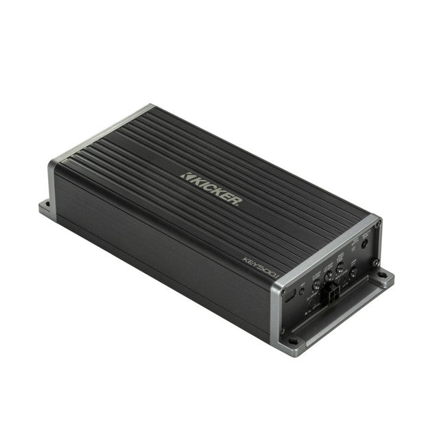 Kicker KEY5001 | 500W RMS Monoblock Amplifier w/ Automatic Tuning DSP