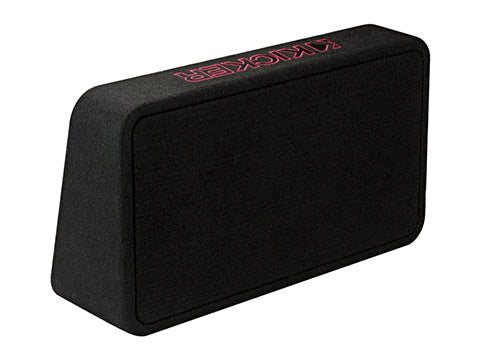 Kicker 46TL7T122 Sealed Enclosure w/ Single L7T Series 12" Shallow Subwoofer