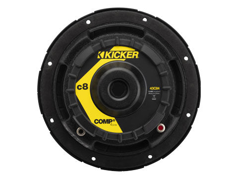 Kicker Comp 8" 100W RMS Subwoofer SVC 4-Ohm