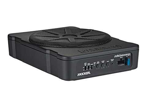 Kicker Hideaway HS10 | 10" 180W RMS Compact Powered Subwoofer