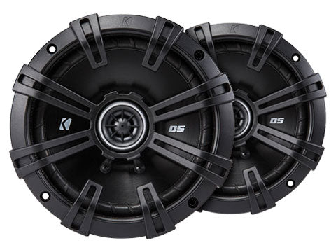 Kicker DSC6704 | 6.75" 2-Way Coaxial Speakers 4-Ohm (Pair)