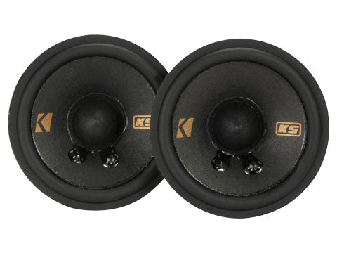 Kicker KSC2704 | 2.75" Midrange Tweeters 4-Ohm (Pair)