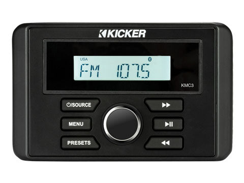 Kicker KMC3 Marine Media Center