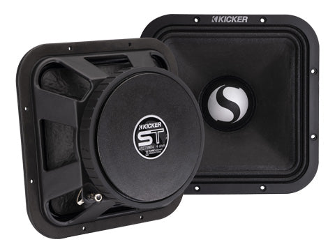 Kicker 49ST9MR4 | 9" 300W RMS Square Midrange Speakers (Pair)