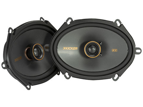 Kicker KSC6804 | 6x8" 2-Way Coaxial Speakers (Pair)