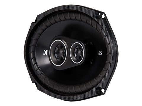 Kicker DSC69304 | 6"x9" 3-Way Coaxial Speakers 4-Ohm (Pair)