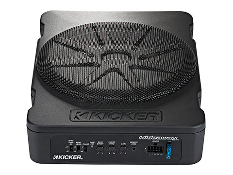 Kicker Hideaway HS10 | 10" 180W RMS Compact Powered Subwoofer
