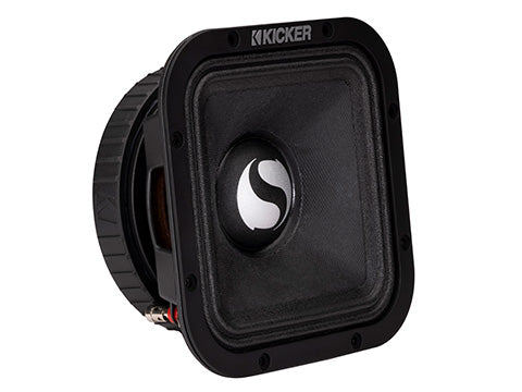 Kicker 49ST7MR4 | 7" Square Midrange Speakers 4-Ohm (Pair)