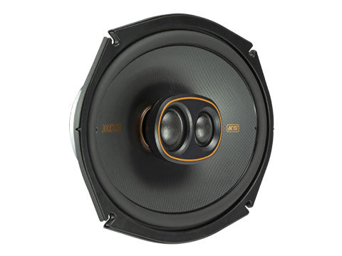 Kicker KSC69304 | 6"x9" 3-Way Coaxial Speakers 4-Ohm (Pair)