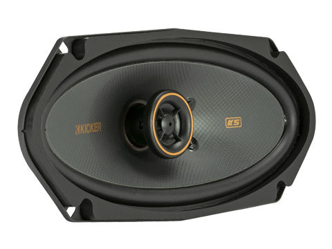 Kicker KSC41004 | 4"x10" 2-Way Coaxial Speakers 4-Ohm (Pair)